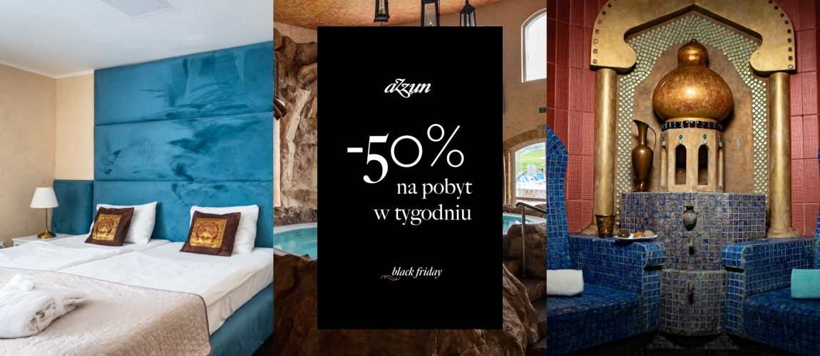 BLACK FRIDAY -50% W TYGODNIU