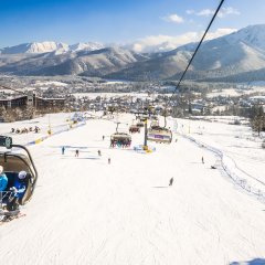 Ski station at Polana Szymoszkowa