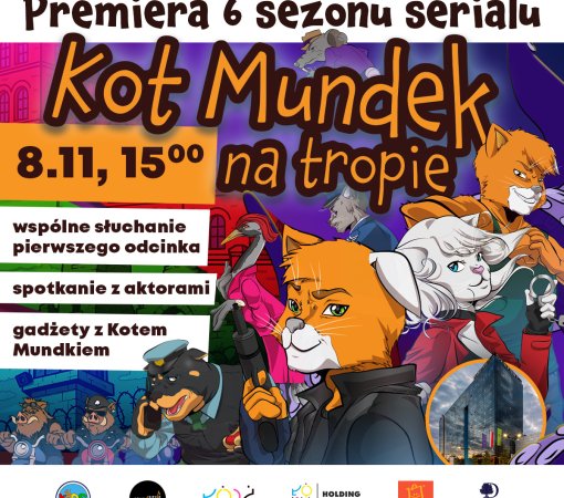 Premiera 6. sezonu serialu „Kot Mundek na tropie” - zniżka na noclegi i kolacja z bohaterami!