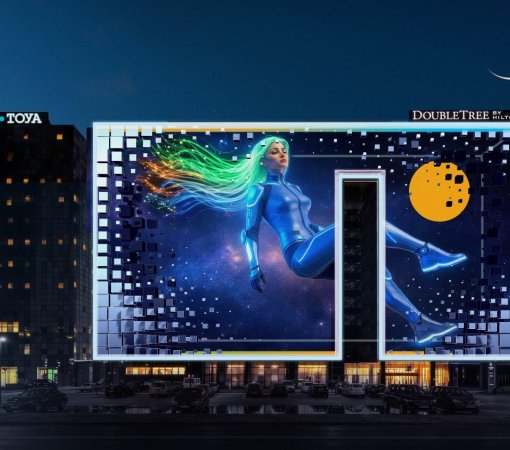 Mapping 3D CyberGirl