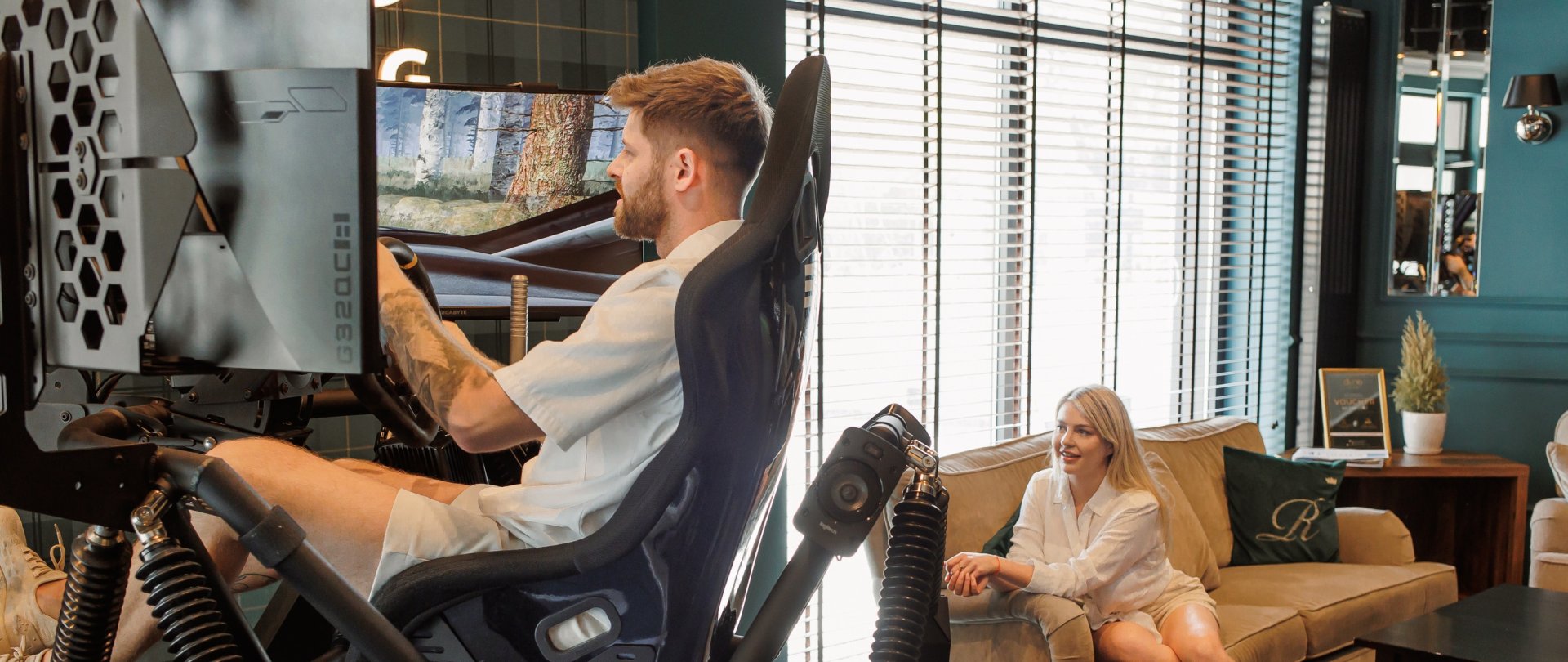 New promotion in the Dune Golf & Racing simulator zone!