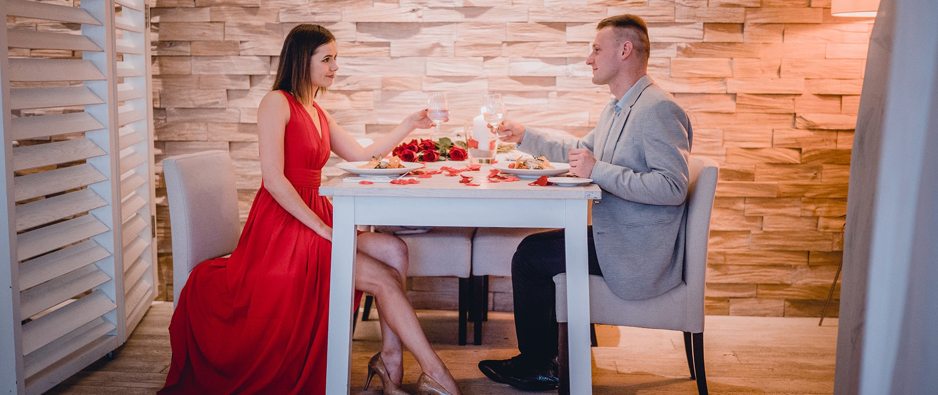 Valentinstag im Dune Beach Restaurant vom 11. bis 14. Februar 2022