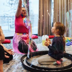 Kinderanimationen während des Maiurlaubs