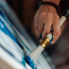 ART & WINE & FOOD - kobiecy wiecz&oacute;r z kolorem (warsztaty malarskie z Jastrzębska Art + kolacja)