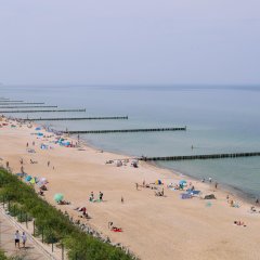 Der Strand in Mielno ist beeindruckend. Erfahren Sie mehr!