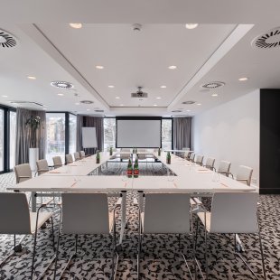 Two conference rooms 
