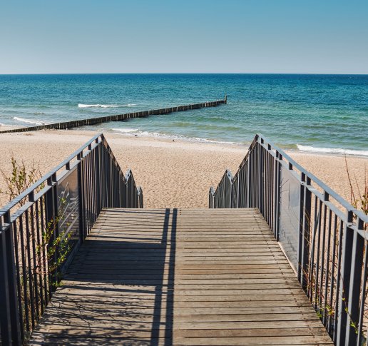 Der Strand und das Meer