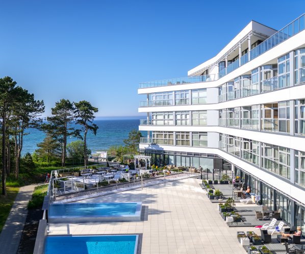 Apartment A312 with two bedrooms and a sea view