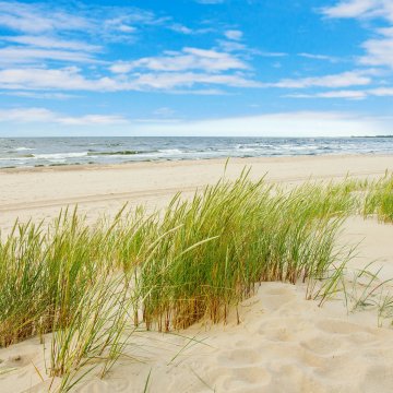 Szerokie, puste, piaszczyste plaże, czyli urlop w rajskim Sobieszewie