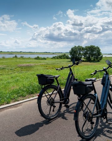By bike and canoe - Sobieszewo Island actively