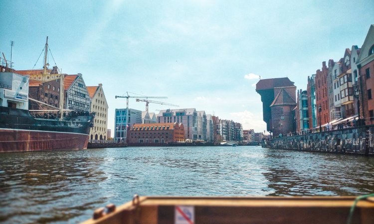 Gdańsk aus der Perspektive des Wassers