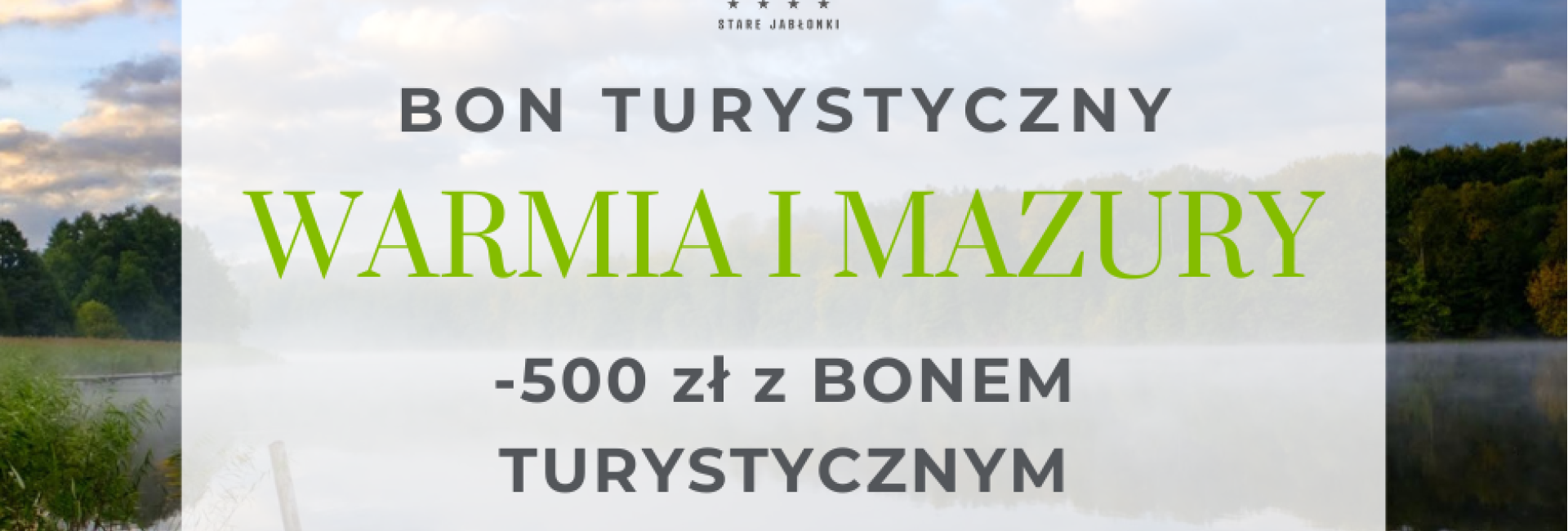 Hotel Anders partnerem programu Warmińsko-Mazurski Bon Turystyczny – jesień 2025