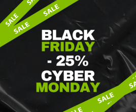 BLACK FRIDAY & CYBER MONDAY - odbierz 25% RABTU!
