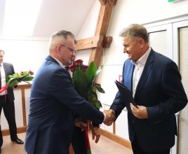 Andrzej Dowgiałło HONOROWYM OBYWATELEM GMINY OSTRÓDA