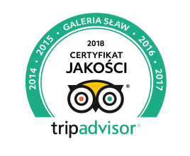 Znaleźliśmy się w GALERII SŁAW serwisu TripAdvisor!