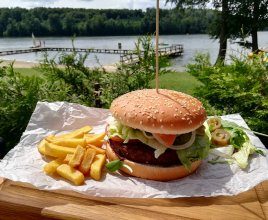 Italian bar on the beach