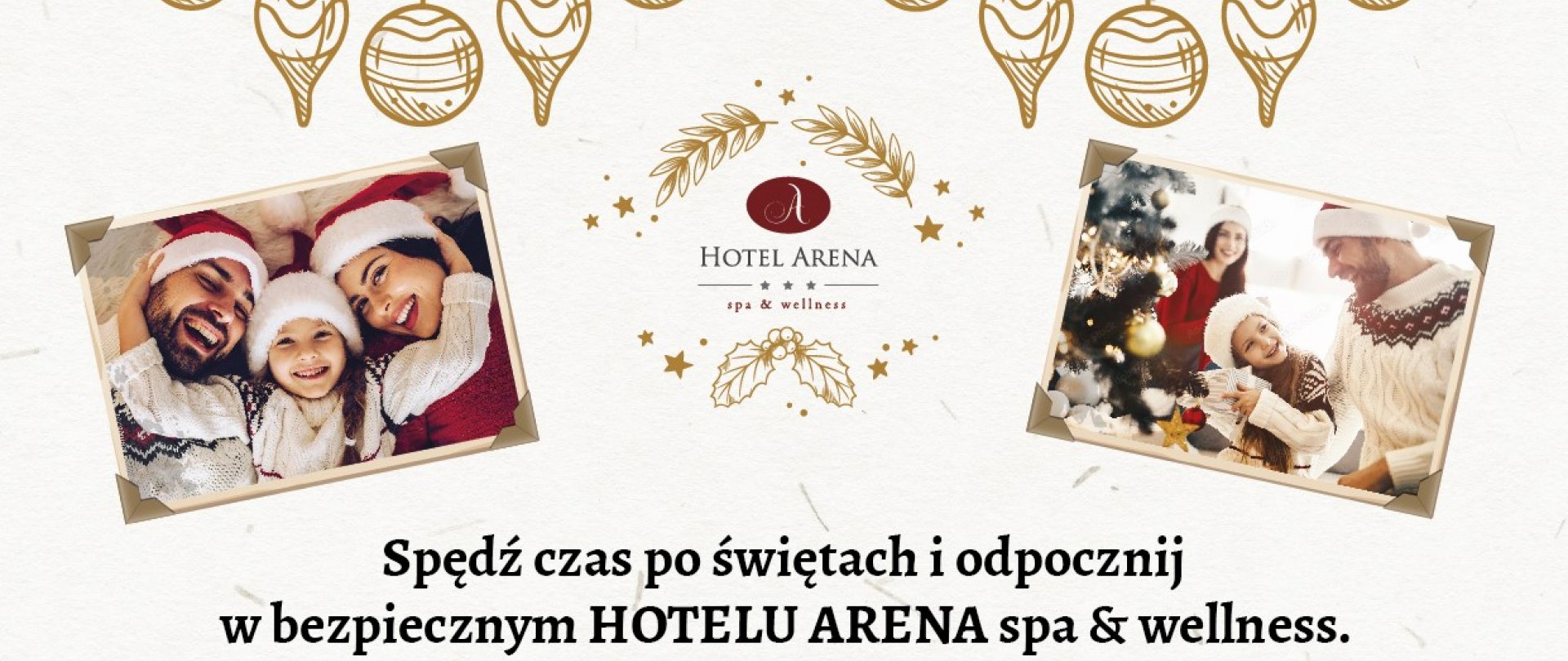 ZIMOWY PAKIET RODZINNY już dostępny w super cenie 899 zł! Odpoczynek po świętach w HOTELU ARENA spa & wellness :)