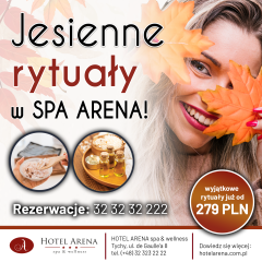Nowe rytuały już czekają w SPA ARENA- sprawdź naszą ofertę na zbliżającą się jesień ! 