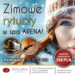 Nowe pakiety już czekają w SPA ARENA- sprawdź naszą rozgrzewającą ofertę na nadchodzącą zimę ! 