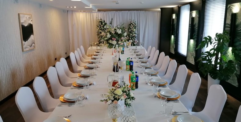 Details von Hochzeitsräumen
