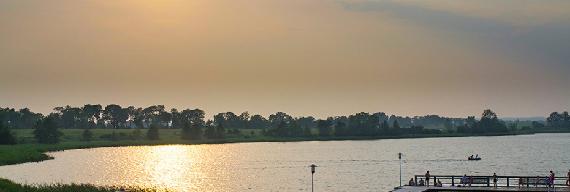The beach on Lake Wielochowskie