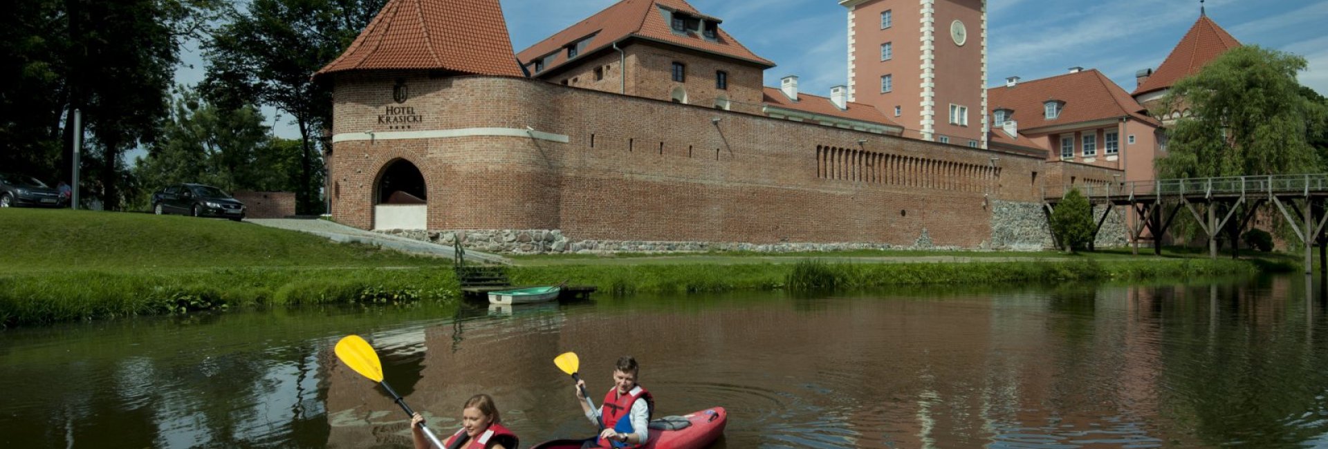 Canoeing trip on Łyna or Symsarna river