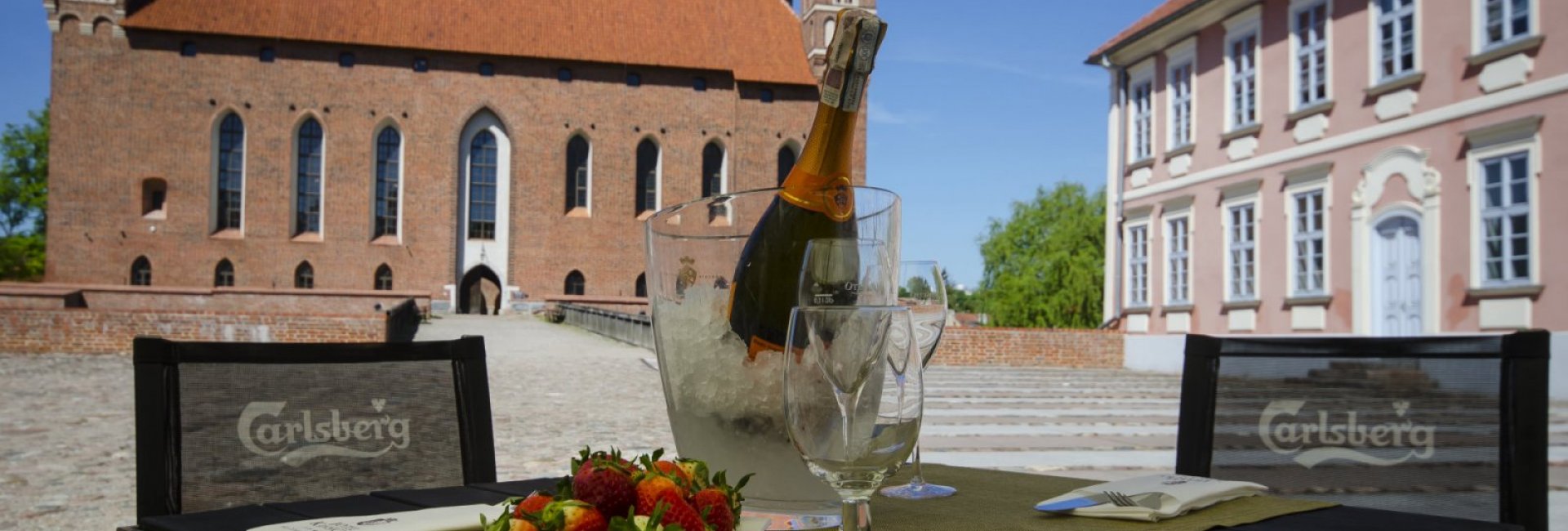 Garden of the Krasicki Hotel Courtyard