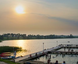 Der Strand am Wielochowskie-See
