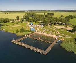 Plaża nad Jeziorem Wielochowskim