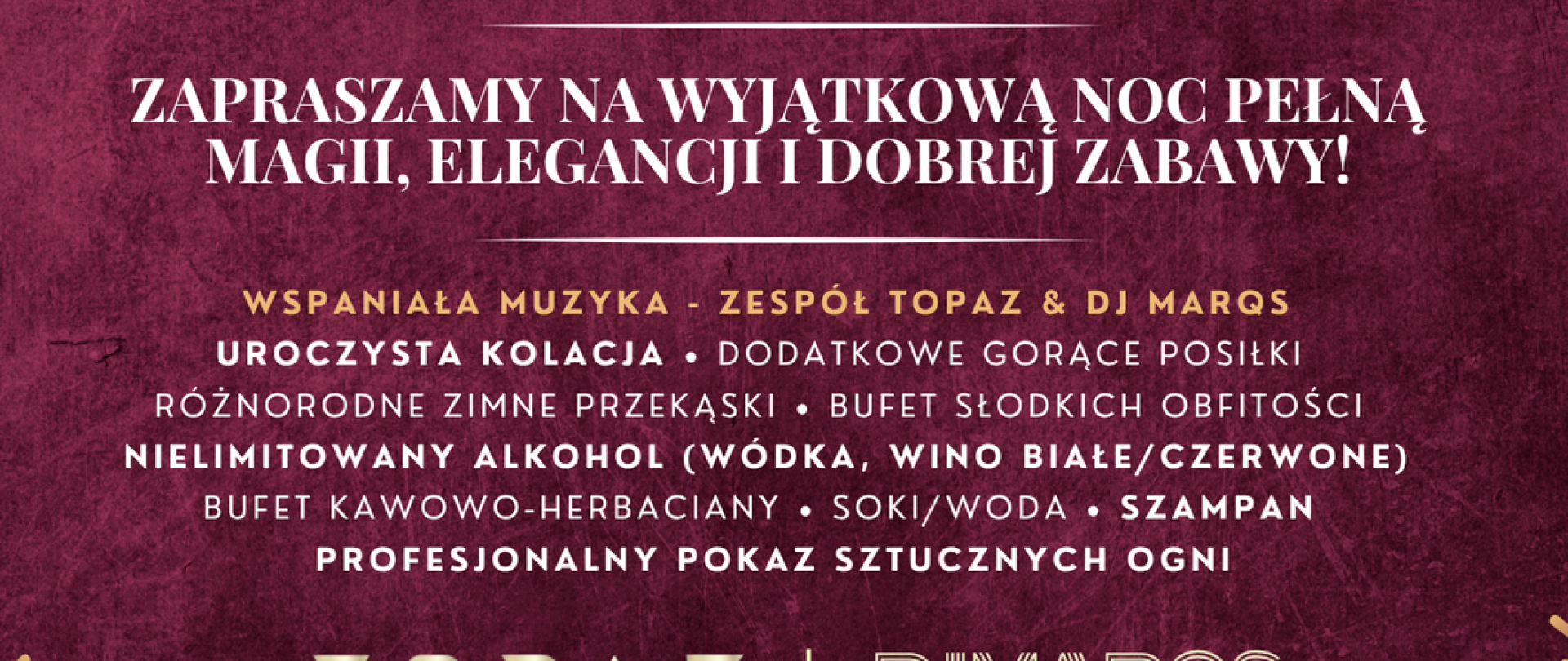 Silvesterball 2026/27 im Hotel Piotr SPA&Wellness