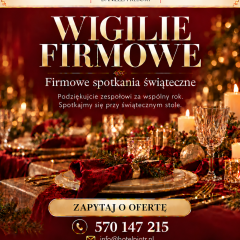 Gesellschaft Heiligabend 2024 im Hotel Piotr und Restaurant Magdalenka