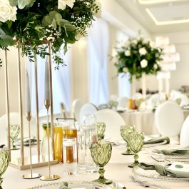 Klara Ballroom - White/Gold/Green