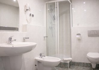 Apartament z jednym podwójnym łóżkiem i sofą