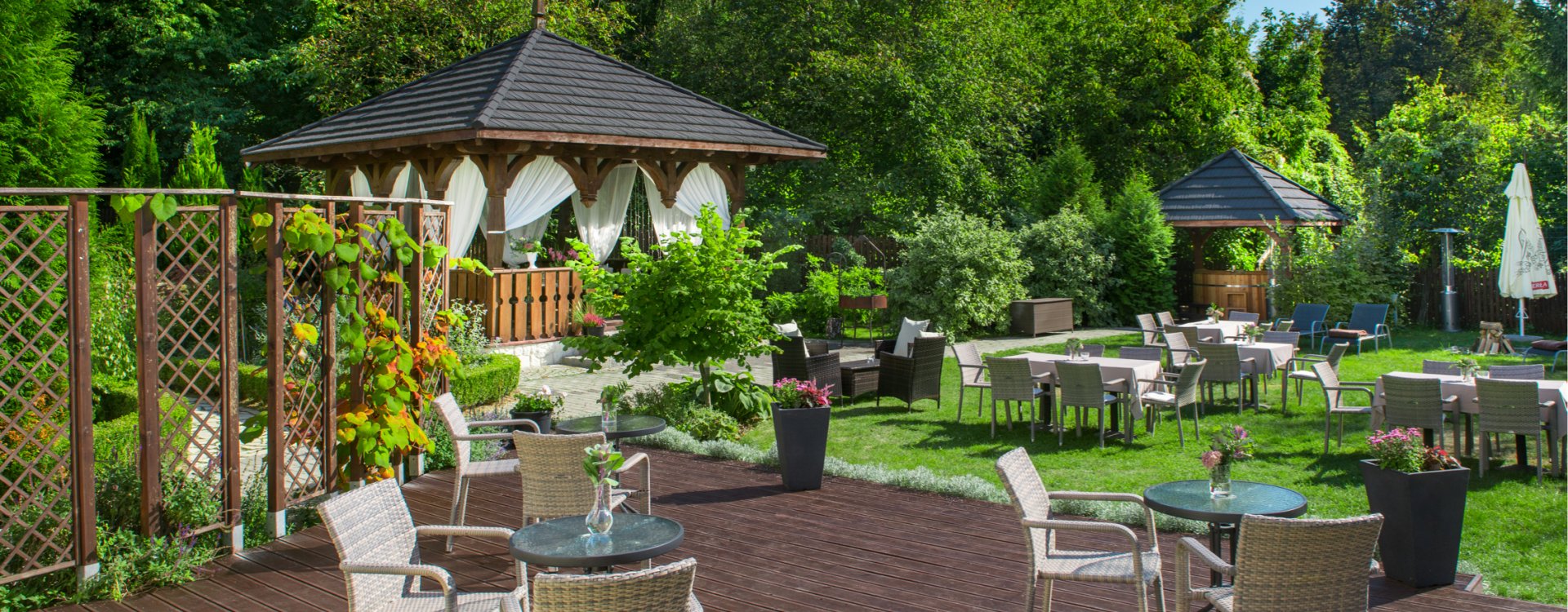 Relaks w ogrodzie i na tarasie