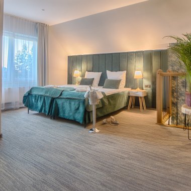 Apartament z kominkiem