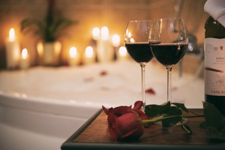 Verlobung mit Blick auf die Liebe