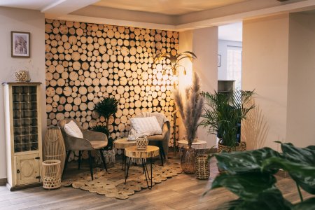 Salon im Waldstil