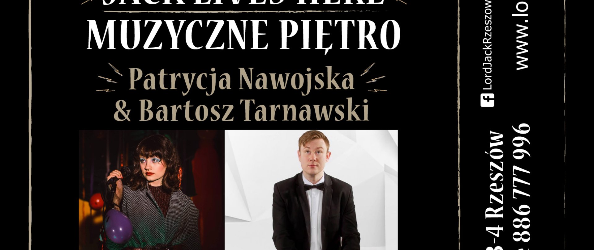 Kocert Patrycja Nawojska & Bartosz Tarnawski w Lord Jack !