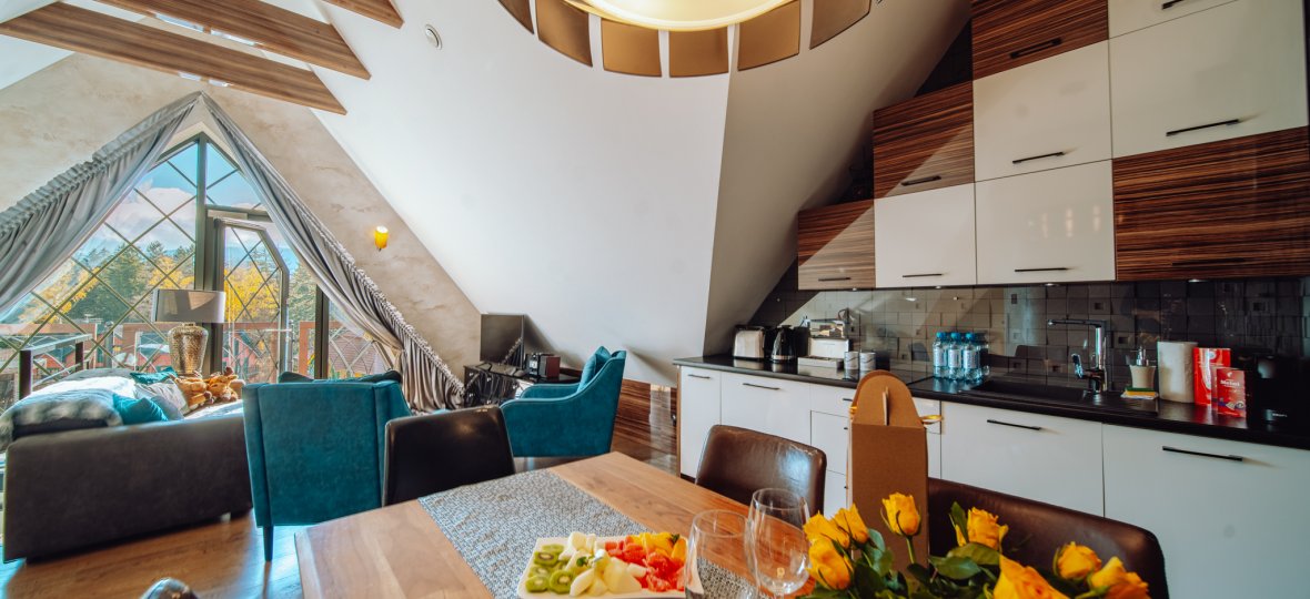 Penthouse Cristal z 2 sypialniami i balkonem