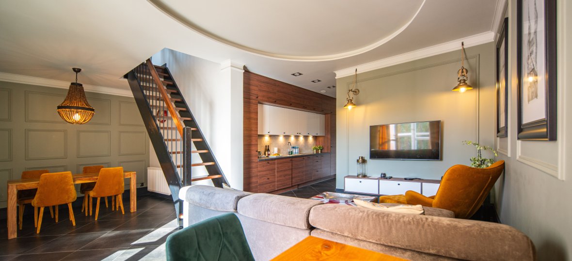 Triple Family mit Terrasse und Panoramablick