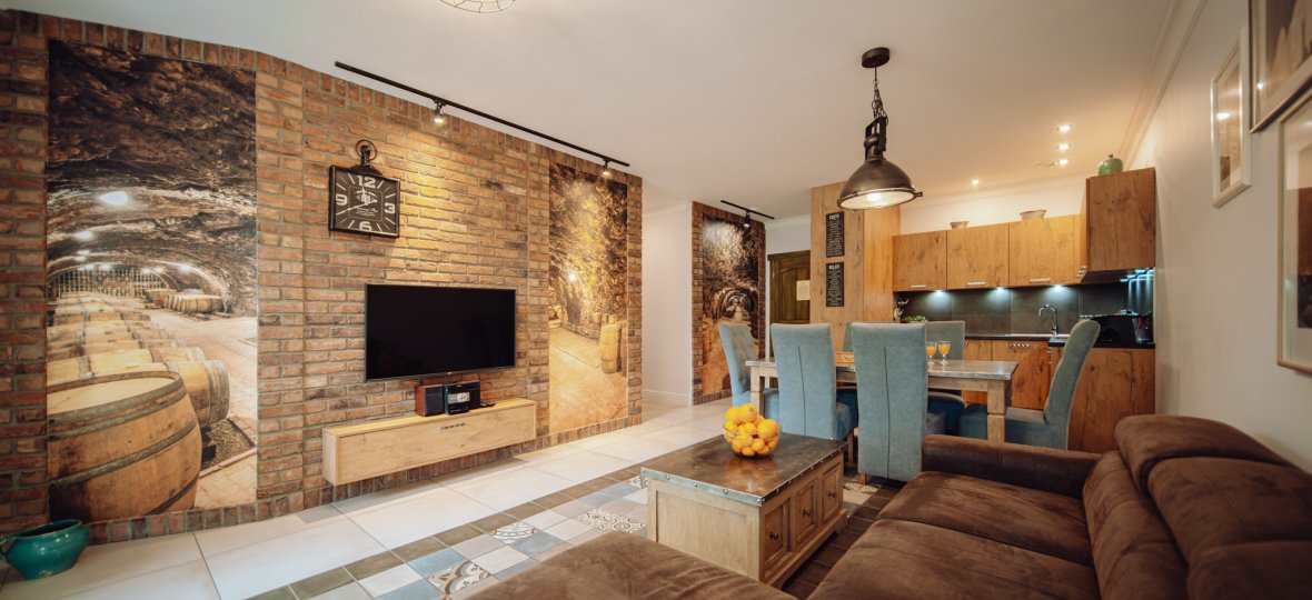 Grand Plus Apartament jednopoziomowy z 2 sypialniami i balkonem