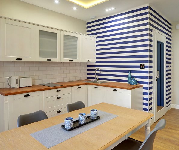 Apartment Nr. 7 <br> Villa Torpo (blau)