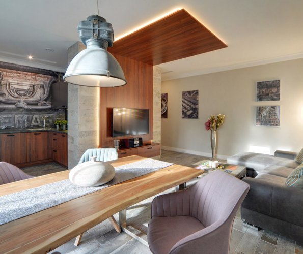Apartament nr 2 <br> willa Garmo (brązowo-biała)