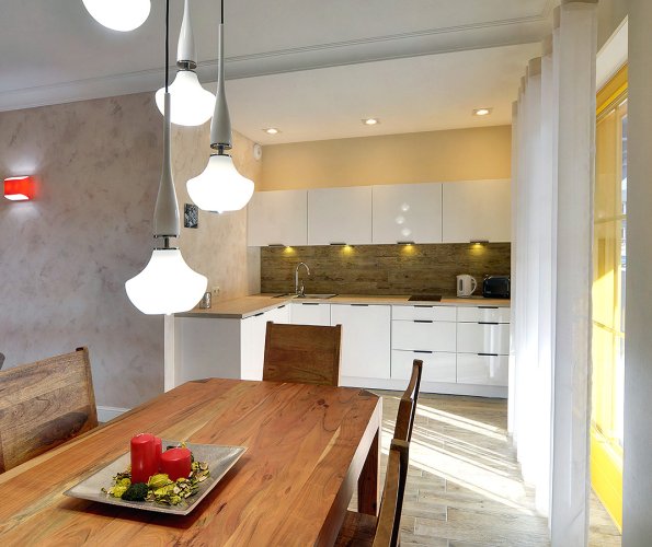 Apartment Nr. 2 <br> Villa Torpo (blau)