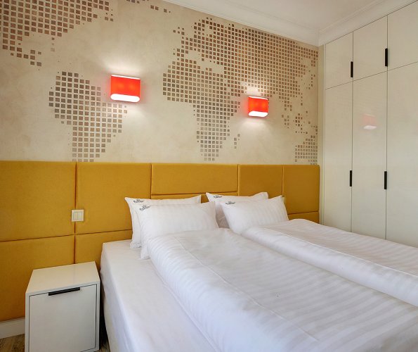 Apartment Nr. 2 <br> Villa Torpo (blau)