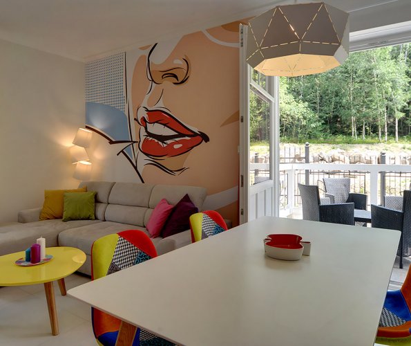 Apartment Nr. 3<br> Villa Urnes (weiß)