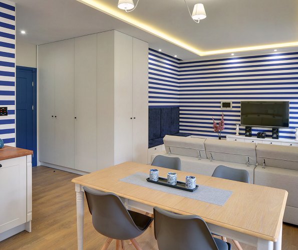 Apartment Nr. 7 <br> Villa Torpo (blau)