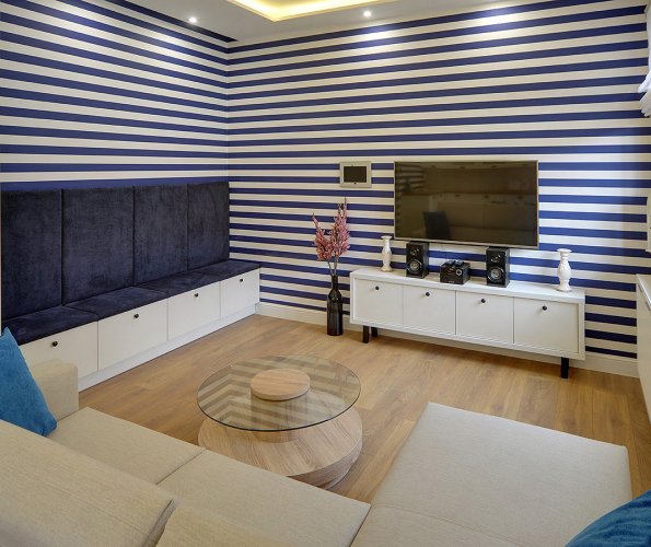 Apartment Nr. 7 <br> Villa Torpo (blau)