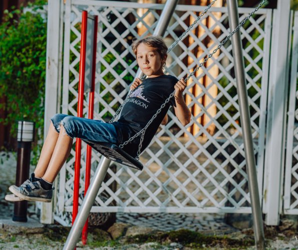 Venkovní hřiště a dětské hřiště