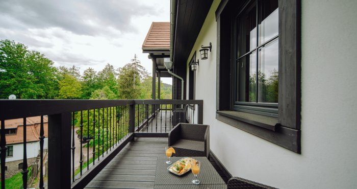 Appartement Grand Plus mit 2 Schlafzimmern und Balkon